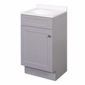 Zenna Home Bath Vanity Gray 18"W SBC18GY